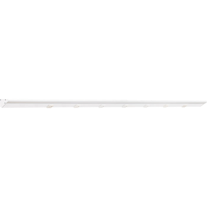Task Lighting RM Series Single White Lighted Power Strip | Under-Cabinet LED Lighting & Hardwired Power