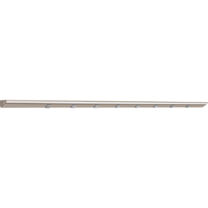Task Lighting RM Series Single White Lighted Power Strip | Under-Cabinet LED Lighting & Hardwired Power