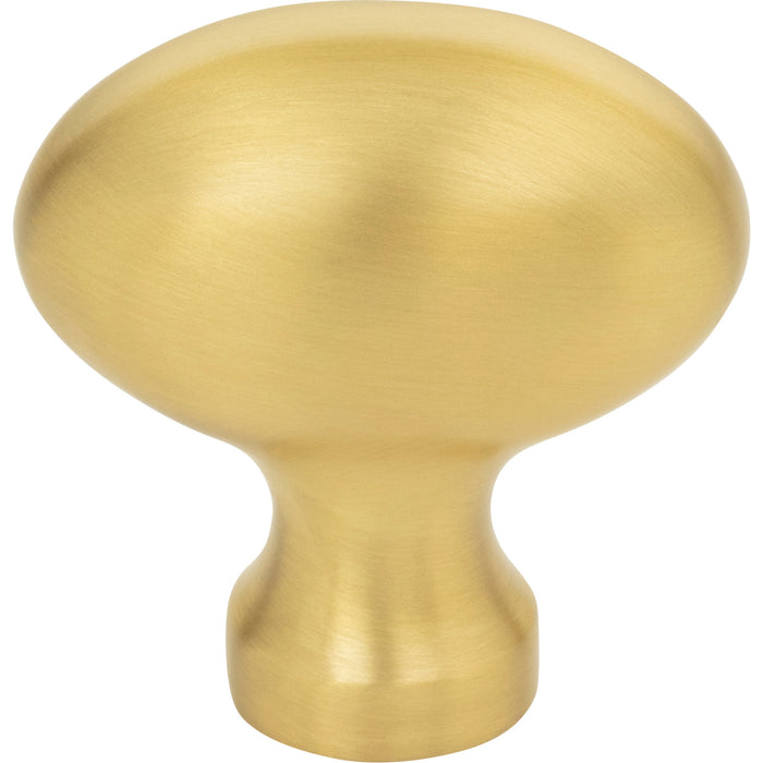 Jeffrey Alexander Lyon Cabinet Knob (Model 3991) - Brushed Gold