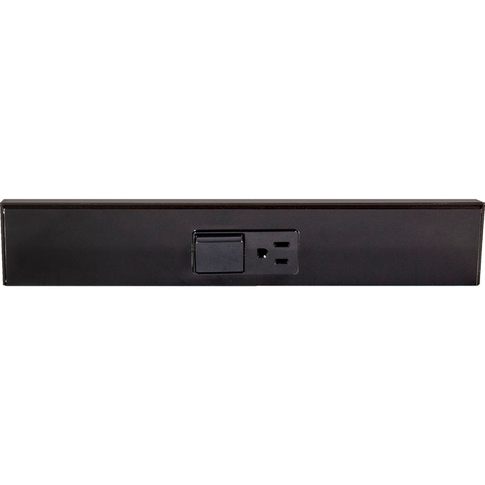 Task Lighting TRS Series Under Cabinet Angled Power Strip with Switch