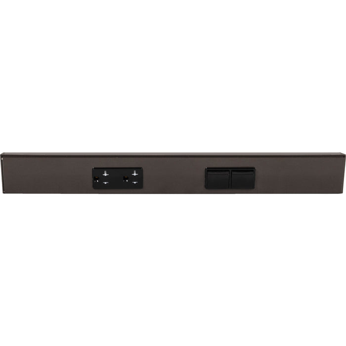 Task Lighting TRS Series Under Cabinet Angled Power Strip with Switch