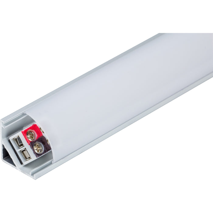 Task Lighting LV2P Angled Linear Fixture, 225 Lm/Ft - 24V, 44-1/16", 4000K Cool White