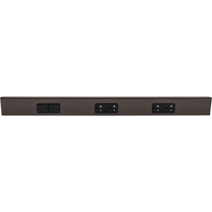 Task Lighting TRS Series Under Cabinet Angled Power Strip with Switch