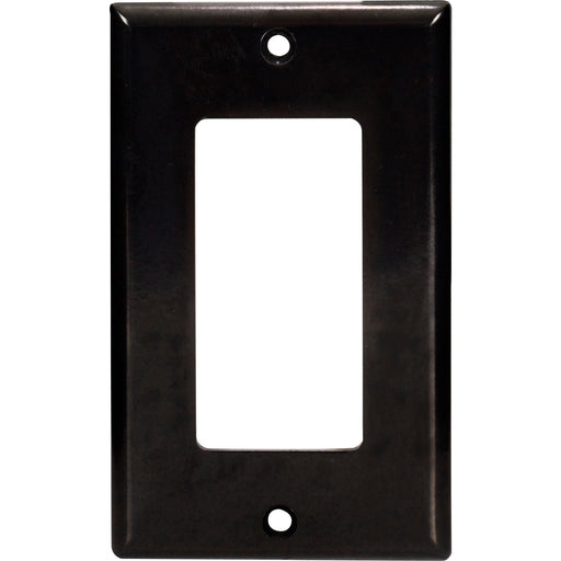 Task Lighting Decora Style Wall Plate - Black