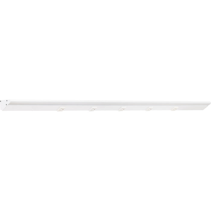Task Lighting RM Series Single White Lighted Power Strip | Under-Cabinet LED Lighting & Hardwired Power