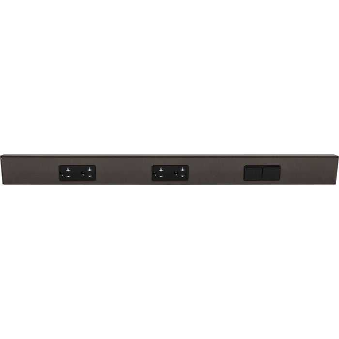 Task Lighting TRS Series Under Cabinet Angled Power Strip with Switch