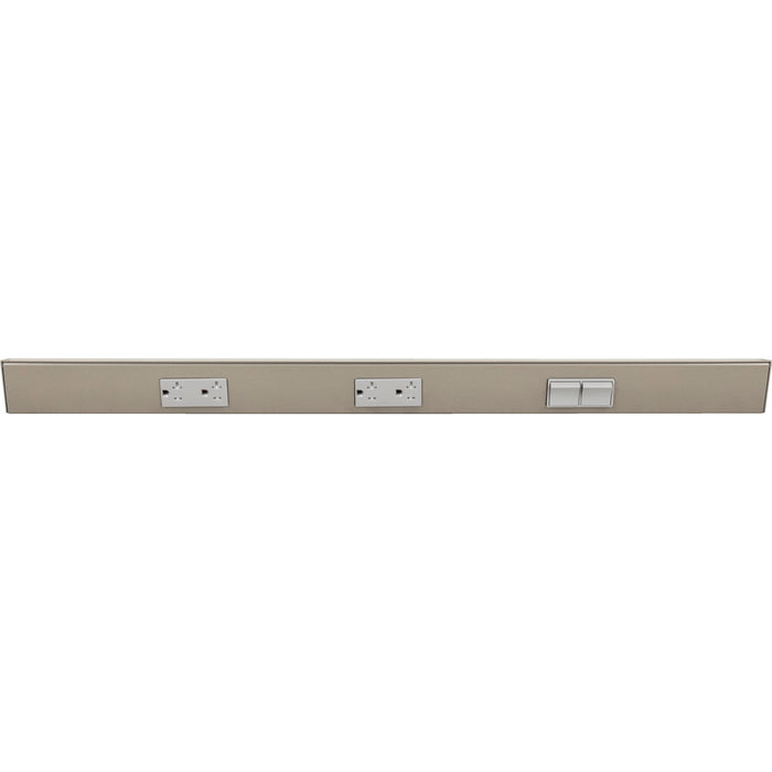 Task Lighting TRS Series Under Cabinet Angled Power Strip with Switch