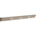 Task Lighting TR Series Angled Power Strip with Switch - Satin Nickel, 30", Switch on Right