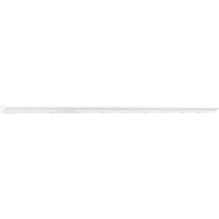 Task Lighting RM Series Single White Lighted Power Strip | Under-Cabinet LED Lighting & Hardwired Power