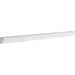 Task Lighting TR Series Angled Power Strip with Switch - White, 36", Switch on Left