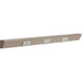 Task Lighting TR Series Angled Power Strip with Switch - Satin Nickel, 30", Switch on Left