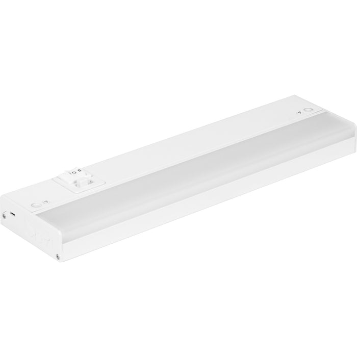 Task Lighting 120V Bar Light, Dimmable & 3-Color Selectable - White, 11-7/8"