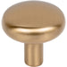 Jeffrey Alexander Loxley Cabinet Knob (Model 329) - Satin Bronze