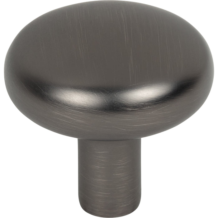 Jeffrey Alexander Loxley Cabinet Knob (Model 329) - Brushed Pewter