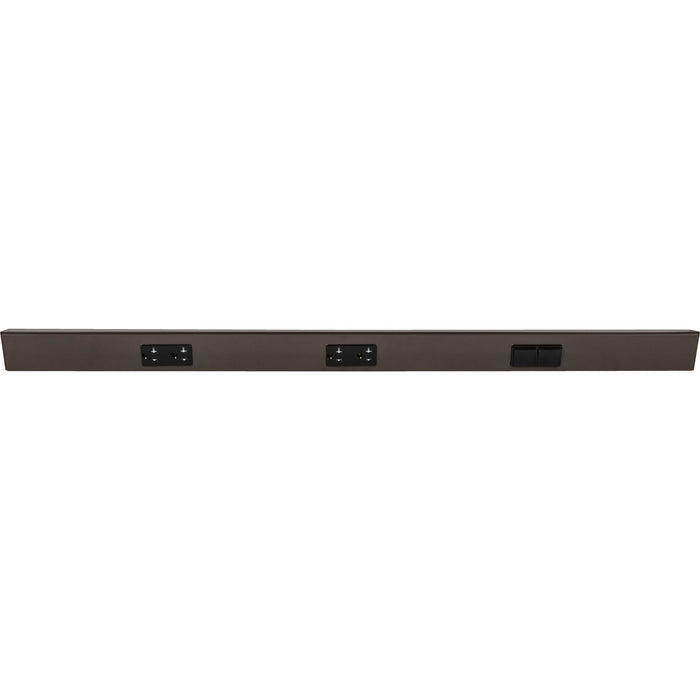 Task Lighting TRS Series Under Cabinet Angled Power Strip with Switch