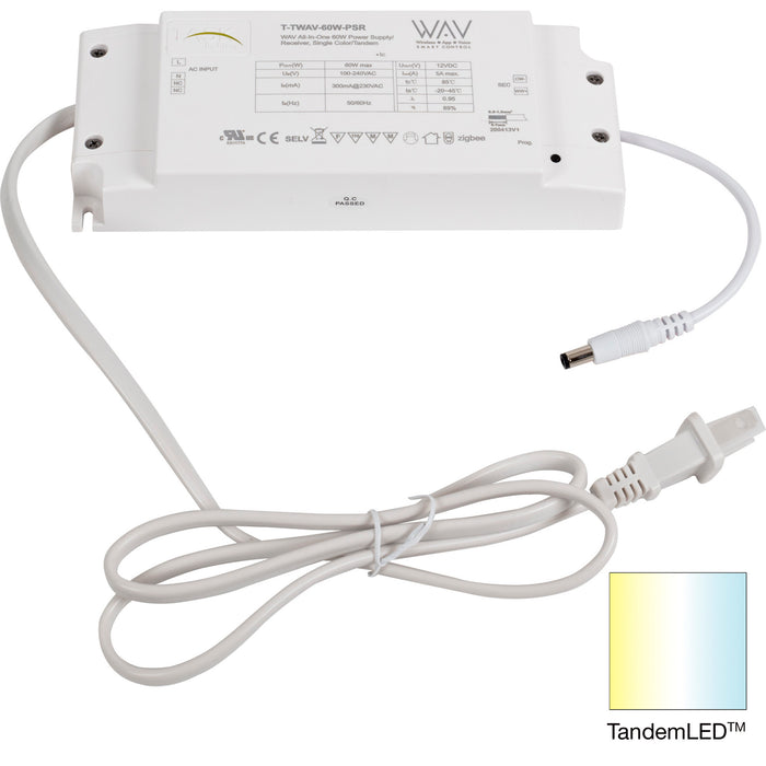 Task Lighting WAV Smart Control 60W 12V Power Supply & Receiver