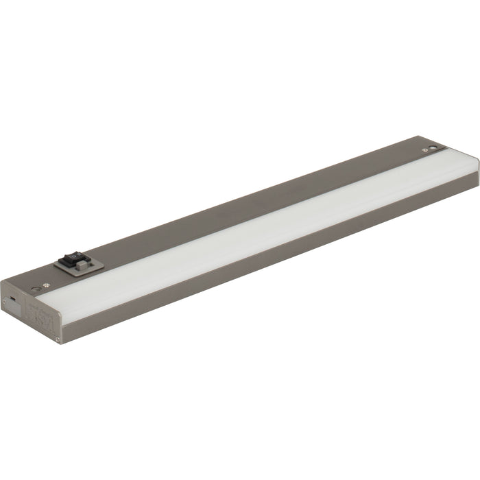 Task Lighting 120V Bar Light, Dimmable & 3-Color Selectable - Dark Silver, 17-7/8"