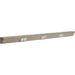 Task Lighting TR Series Angled Power Strip with Switch - Satin Nickel, 36", Switch on Left